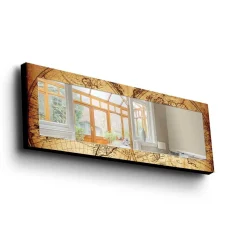 Veggspeil|Gangspeil-Dekorspeil 40x120 cm Flerfärgad