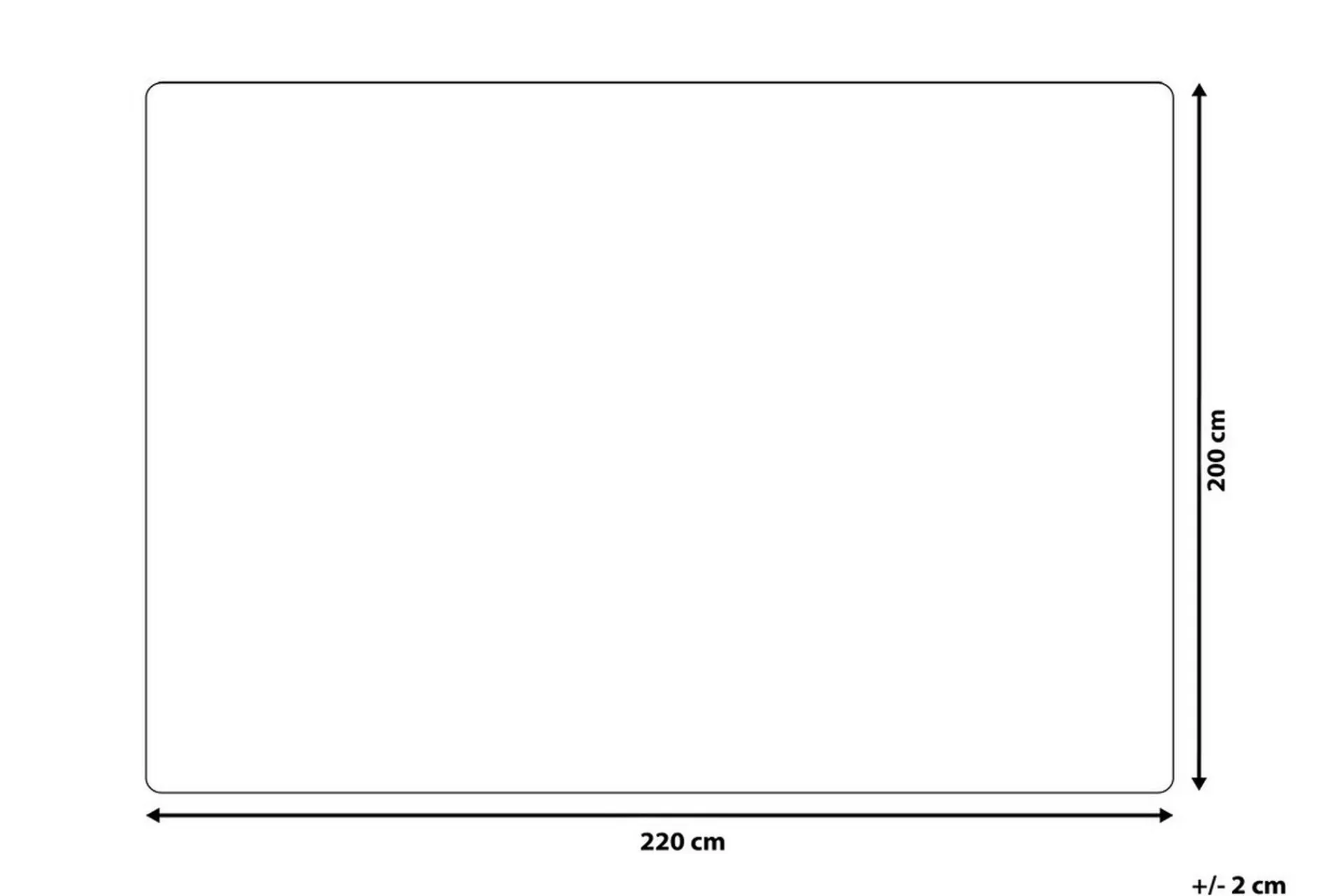 Delice Sengeteppe 200 | 220 cm