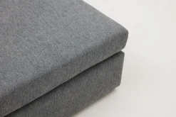 Sofa Med Sjeselong-Deliones Hjørnesofa 3-seter Grey