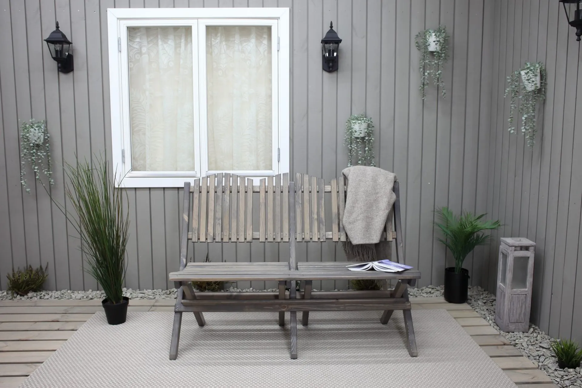 Hagebenk & Hagesofa-Delpino Sofa Grey