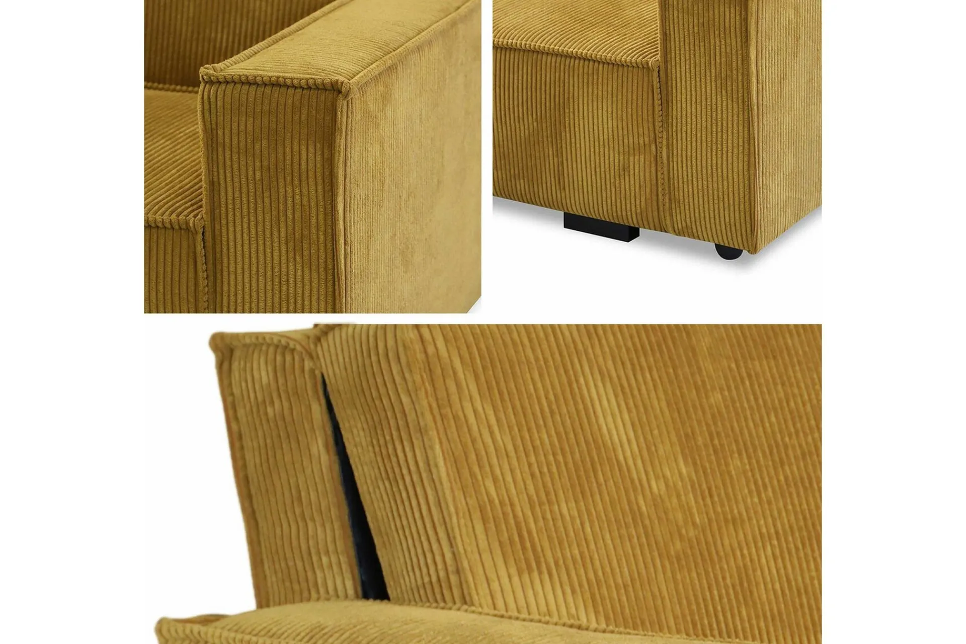 Sittemøbler Med Oppbevaring-Denegal Bäddfåtölj Beige