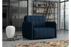 Sittemøbler Med Oppbevaring-Denegal Bäddfåtölj Dark blue Mørkeblå
