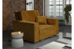 Denegal Bäddfåtölj Dark yellow