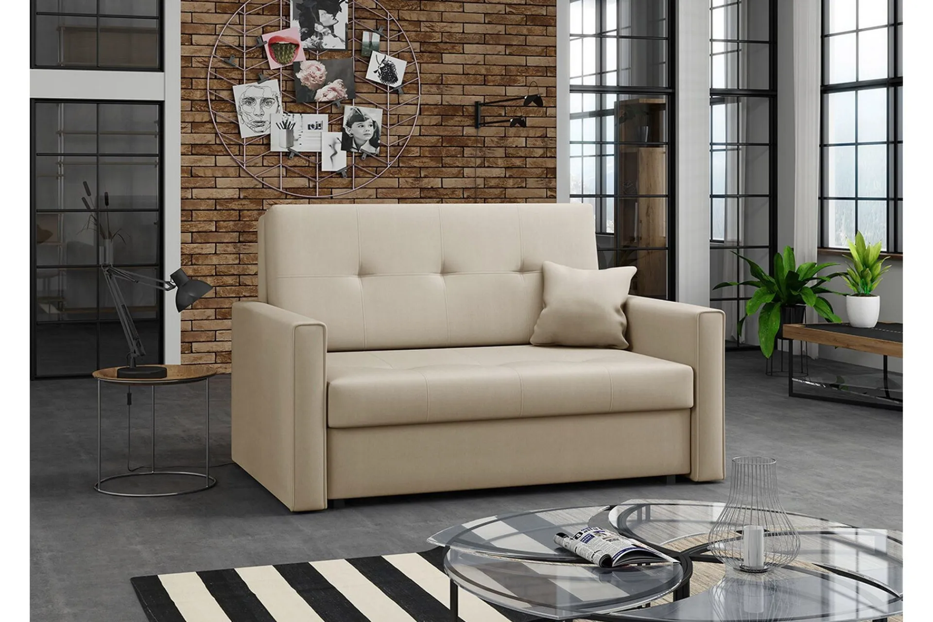 Sovesofaer-Denegal 2-seters Sovesofa Beige