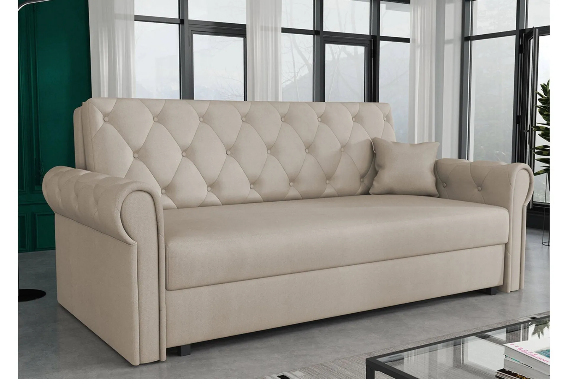 Sovesofaer-Denegal 2-seters Sovesofa Beige