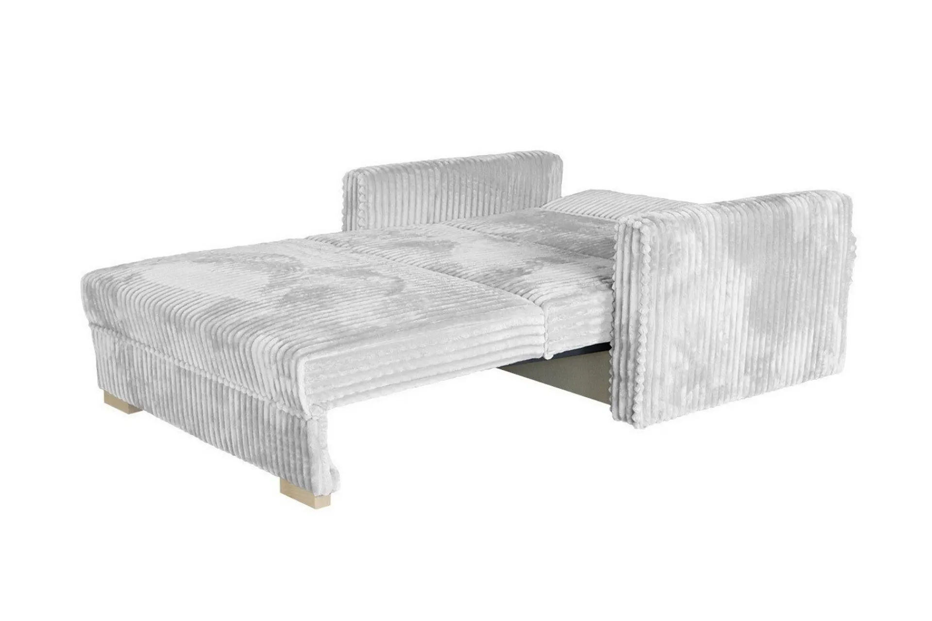 Velour Sofa & Fløyel Sofa|Sovesofaer-Denegal 2-seters Sovesofa Lysegrå