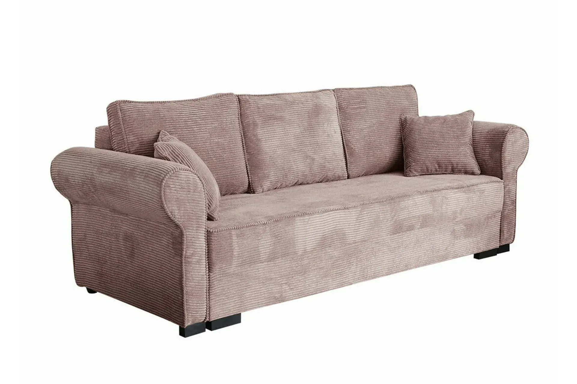 Sovesofaer-Denegal 3-sits Bäddsoffa Brown/Beige Brun/Beige