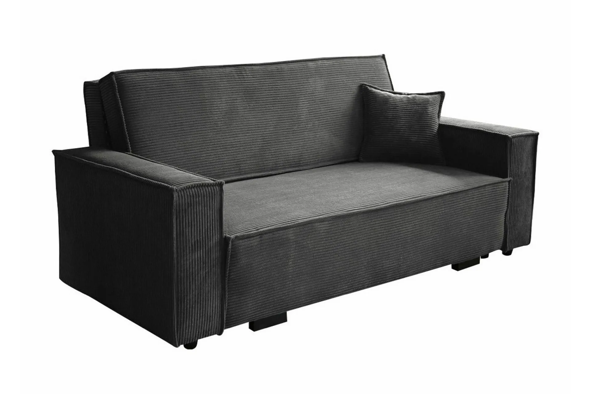 Denegal 2-sits Bäddsoffa Dark grey
