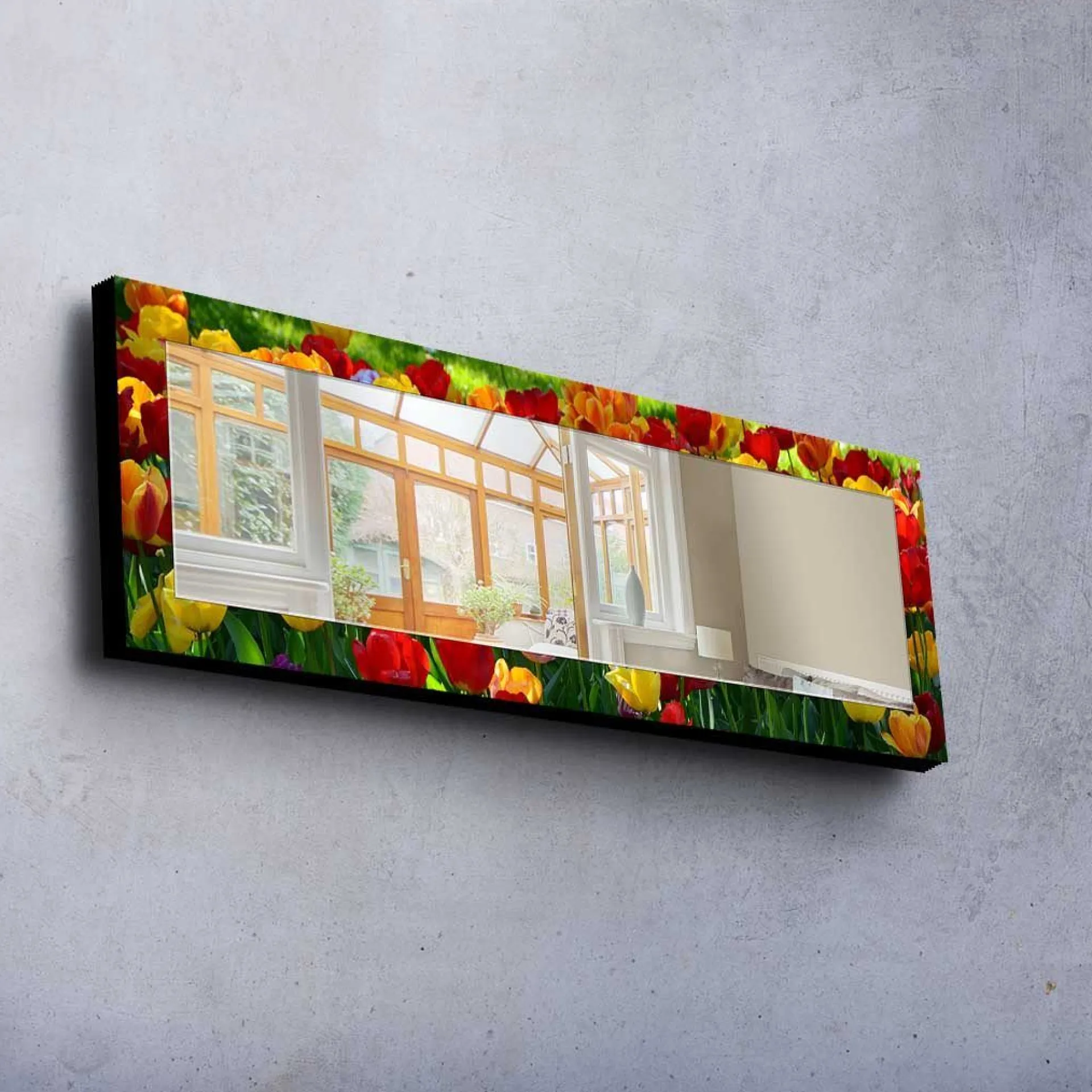 Veggspeil|Gangspeil-Denisova Dekorspeil 40x120 cm Christmas Flerfärgad
