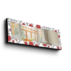 Veggspeil|Gangspeil-Denisova Dekorspeil 40x120 cm Christmas Flerfärgad