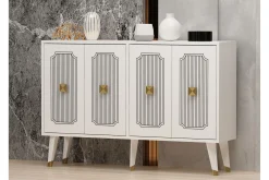 Sideboard & Skjenker-Derasi Konsollbord 120 cm Hvit
