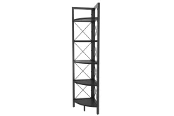 Hjørnehylle-Desgrar Bokhylle 30,5x160 cm Svart