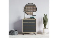 Entrekommode|Kommode-Desgrar Kommode 70x86 cm Brun