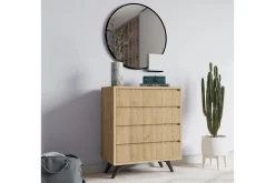 Gangoppbevaring|Kommode-Desgrar Kommode 70x86 cm Brun