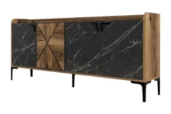 Gangbord|Avlastningsbord-Desgrar Konsollbord 180x78 cm Brun
