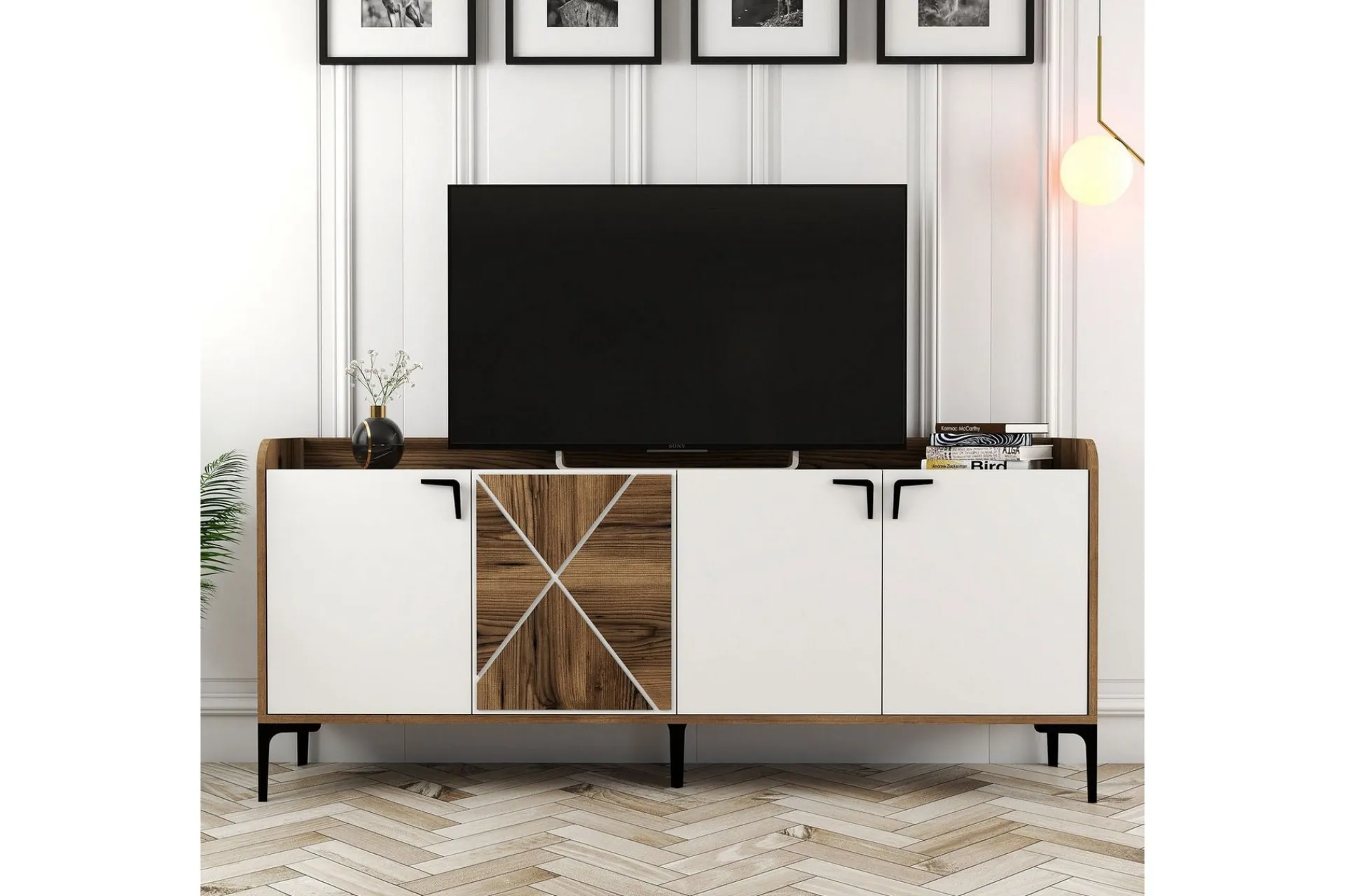 Gangbord|Avlastningsbord-Desgrar Konsollbord 180x78 cm Brun