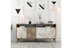 Gangbord|Avlastningsbord-Desgrar Konsollbord 160x78 cm Brun