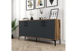 Gangbord|Avlastningsbord-Desgrar Konsollbord 160x78 cm Brun