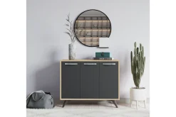 Oppbevaringsskap|Skap-Desgrar Oppbevaringsskap 100x82 cm Brun