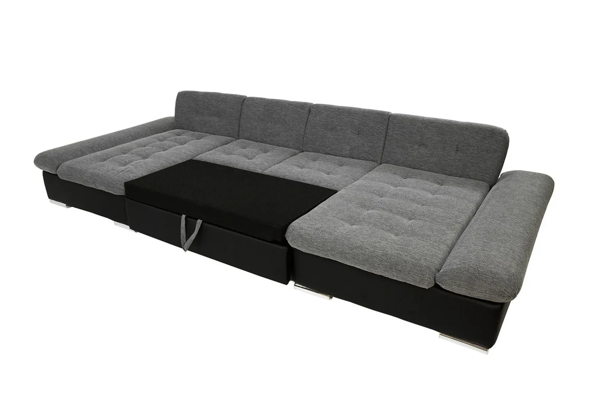 Velour Sofa & Fløyel Sofa-Dewitt Sovesofa m. Divan og Sjeselong Omi 5 + Omi 10