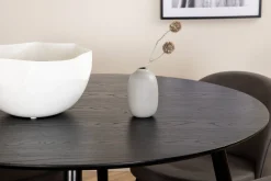Venture Home Dipp Spisegruppe 115 cm Rund med 4 Velvet Stoler
