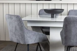 Venture Home Disa Spisegruppe 120 cm Rektangulær med 4 Rosie Stoler