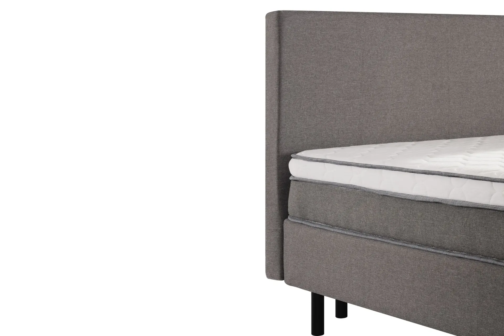 Kontinentalsenger|Komplett Sengepakke-Divine Komplett Sengpakke 180x200 cm Grey
