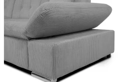 Sofa Med Sjeselong-Djerra Sofa med Divan 3-seter Beige