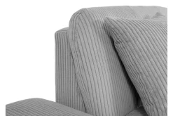 Sofa Med Sjeselong-Djerra Sofa med Divan 3-seter Beige
