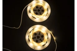 Sengeramme & Sengestamme-Dobbeltseng ZEN med Nattbord og LED 180x200 Brun