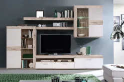 Tv-Møbelsett-Dolnis Tv-møbelsett 41x300 cm Brun/Hvit