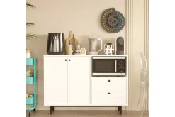 Kommode|Entrekommode-Donae Kommode 88 cm Hvit