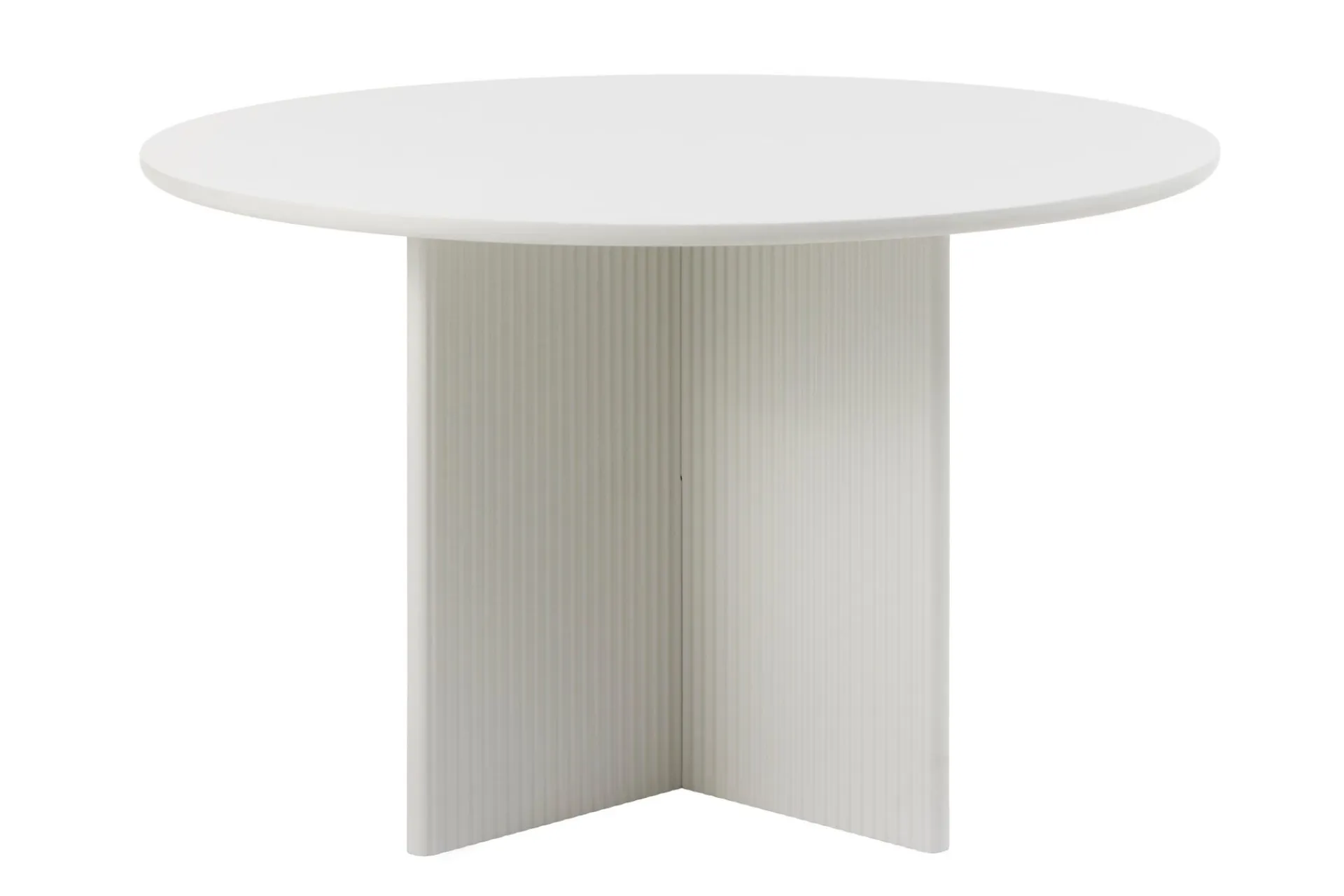 Spisebord & Kjøkkenbord-Donald Spisebord 110 cm Rundt Lysegrå