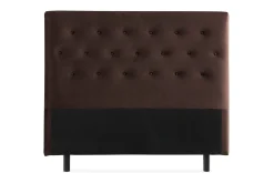 Sengetilbehør & Sengegavl-Donte Sengegavl 120 cm Button Brun