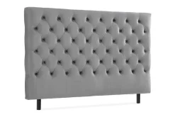 Sengetilbehør & Sengegavl-Donte Sengegavl 160 cm Dypstiftet Grey
