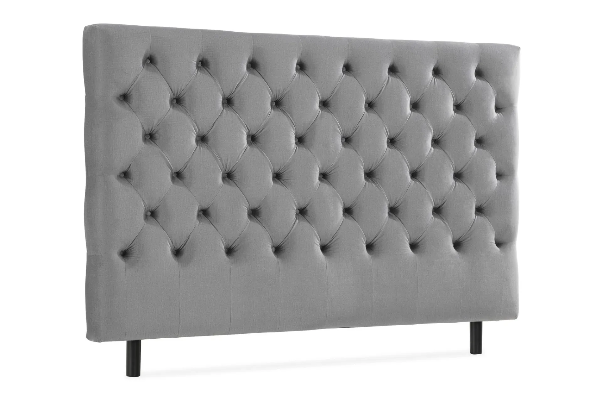 Sengetilbehør & Sengegavl-Donte Sengegavl 160 cm Dypstiftet Grey