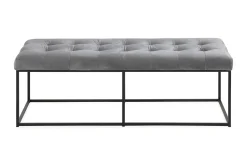 Entrebenk|Benk-Donte Sittebenk 120 cm Square Grey