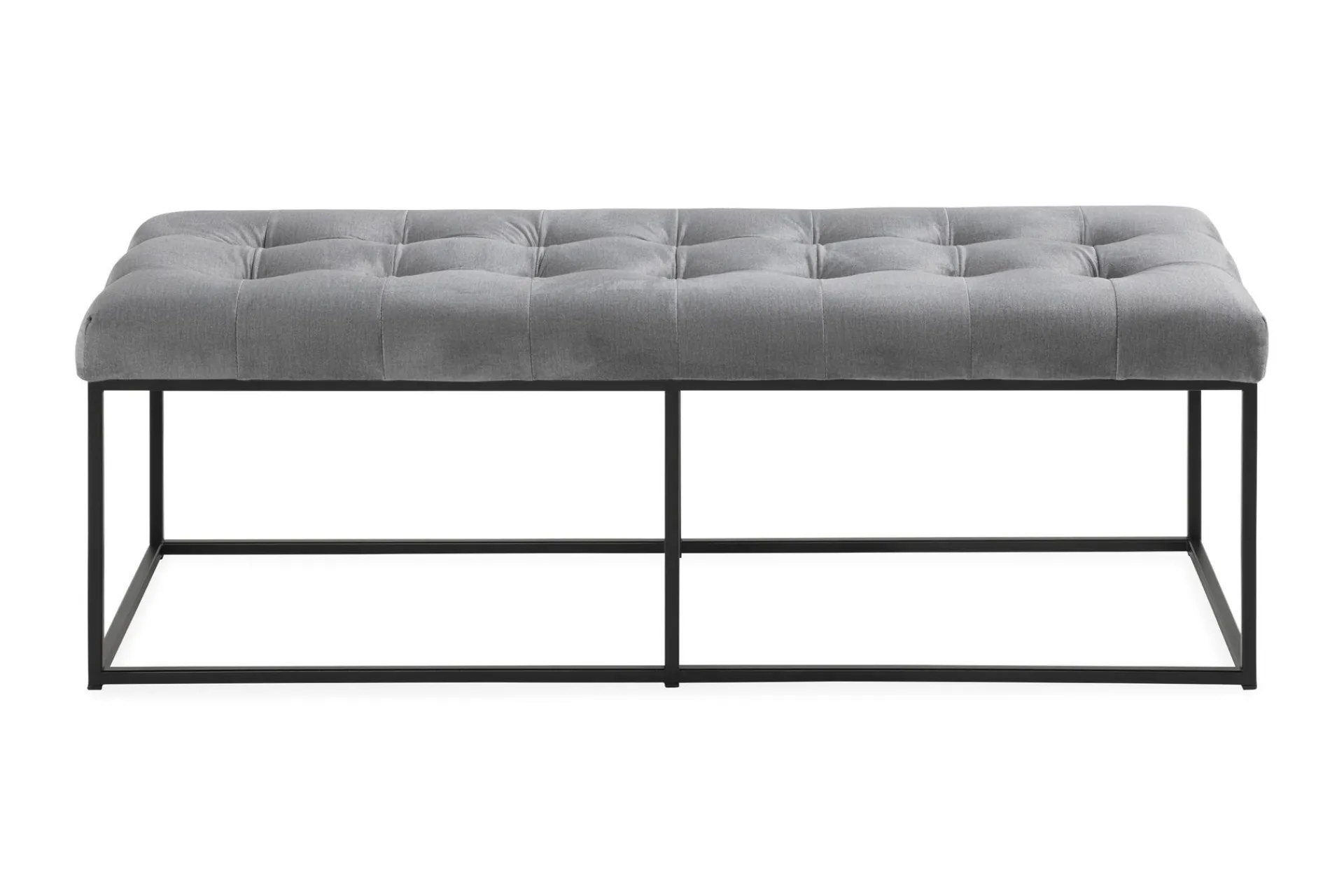 Entrebenk|Benk-Donte Sittebenk 120 cm Square Grey