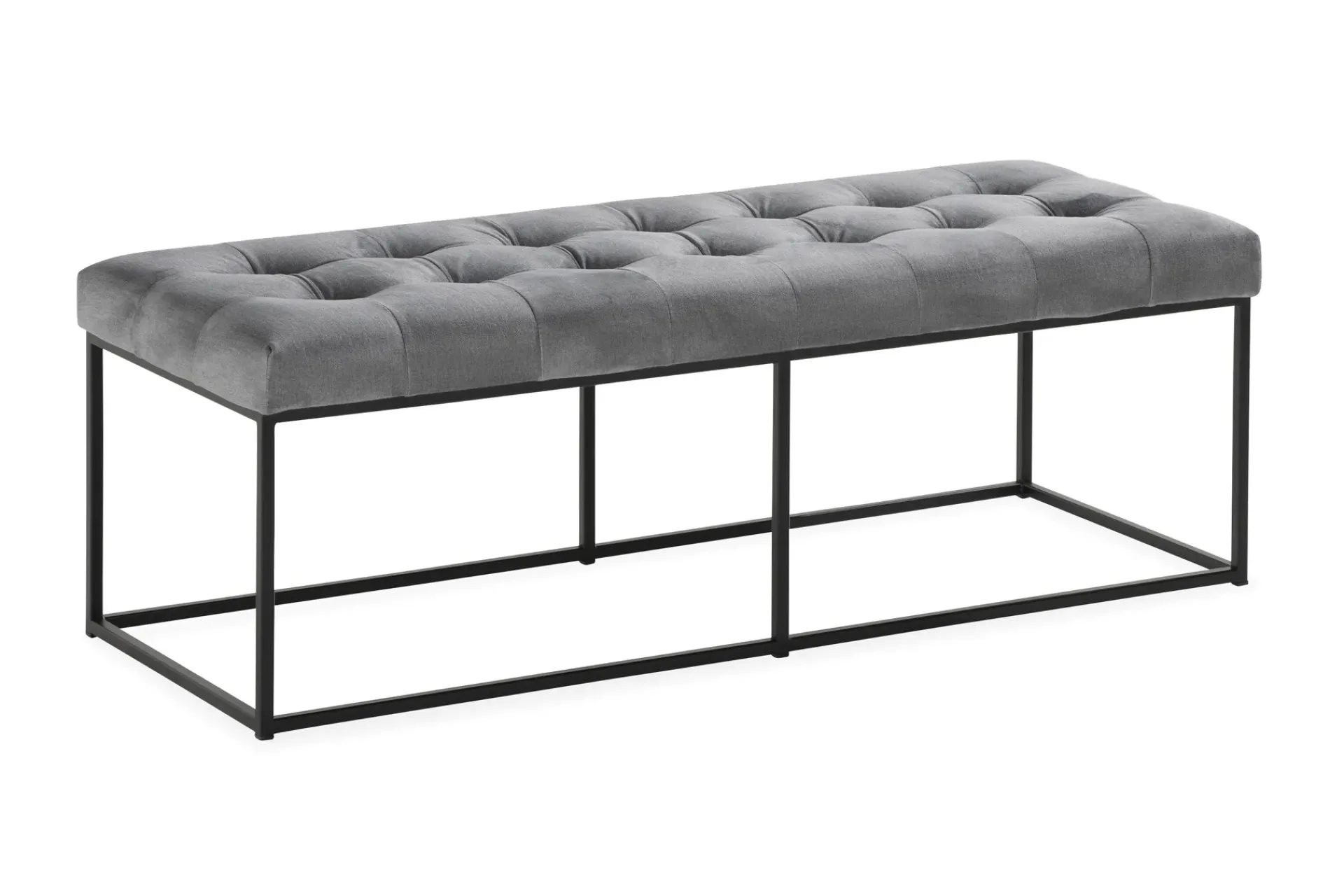 Entrebenk|Benk-Donte Sittebenk 120 cm Square Grey
