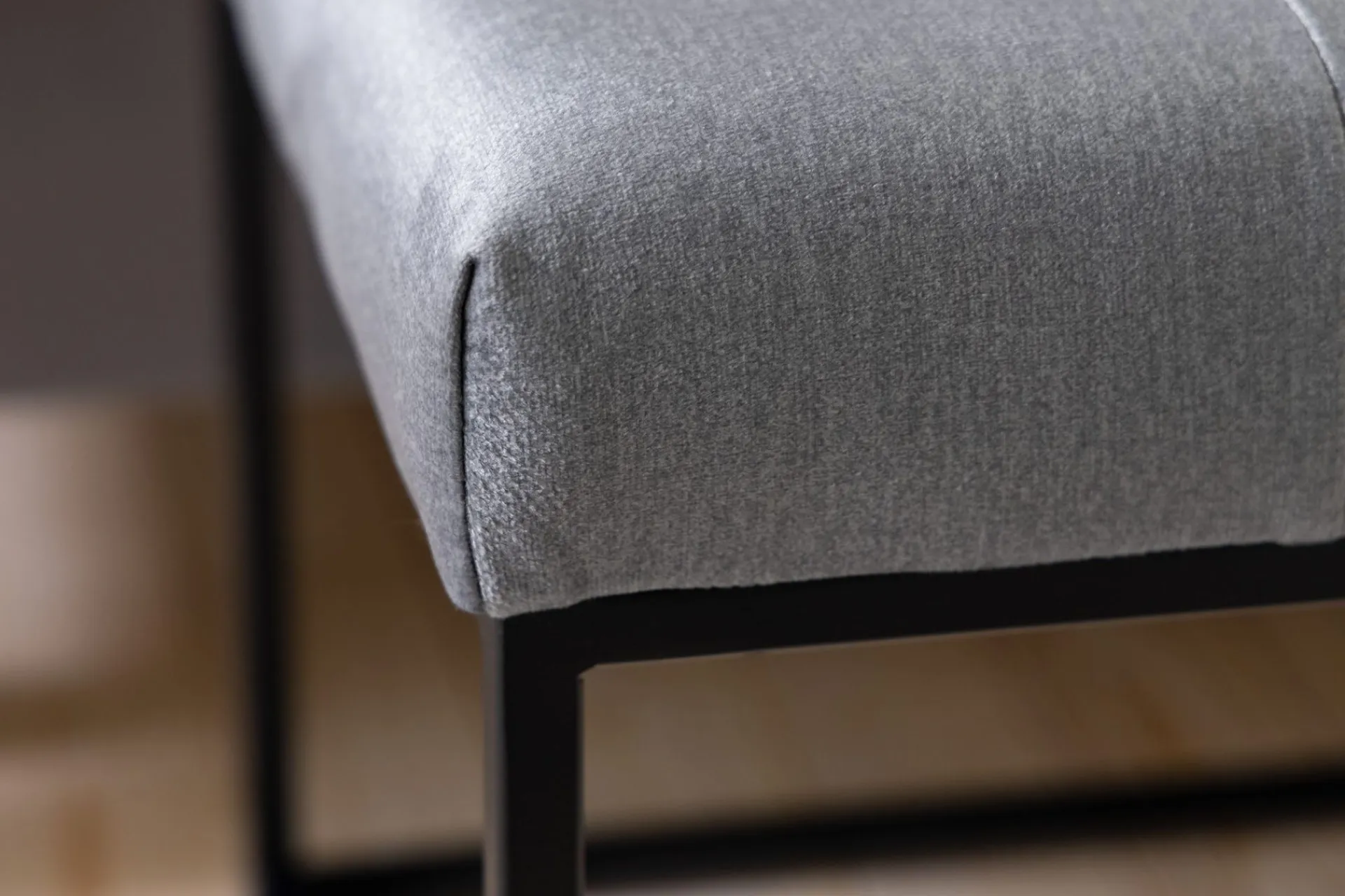 Entrebenk|Benk-Donte Sittebenk 120 cm Square Grey