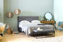 Entrebenk|Benk-Donte Sittebenk 120 cm Square Grey