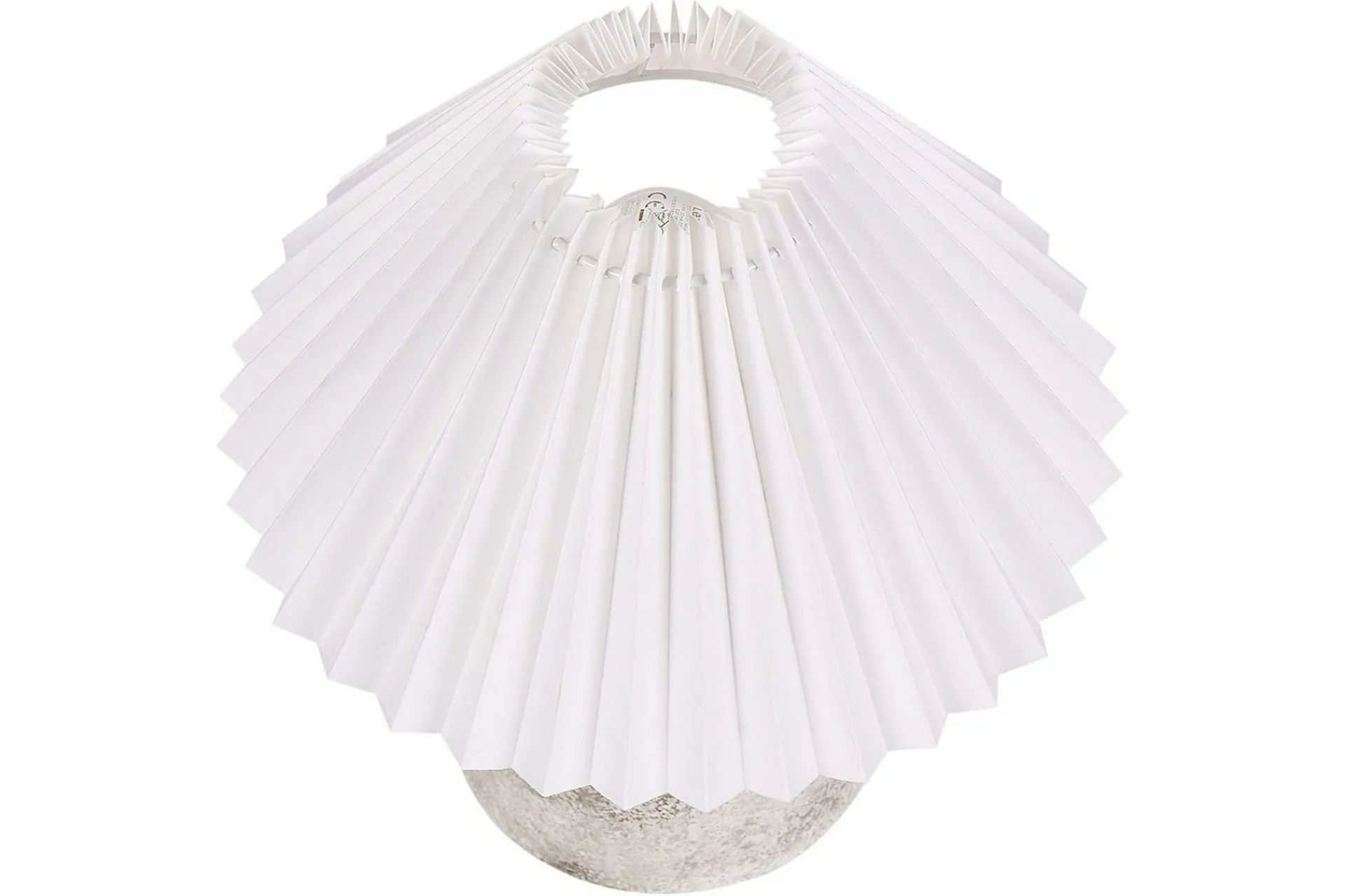 Nattbordslampe|Bordlampe-Dovgado Bordlampe 32 cm 2 stk E27 Lysegrå,Hvit
