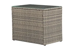 Comfort Garden Loungesett|Loungesett-Dramilo loungegruppe i kunstrotting med bord og puter Beige