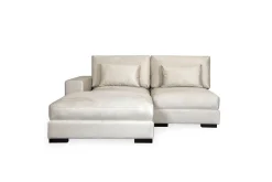 Scandinavian Choice Velour Sofa & Fløyel Sofa-Dubai divansofa venstre fløyel ekstra dyp Hvit