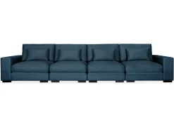 Scandinavian Choice Dubai 4-seters sofa fløyel ekstra dyp