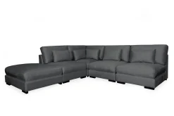 Scandinavian Choice Dubai sjeselongsofa høyre fløyel ekstra dyp