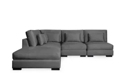 Scandinavian Choice Dubai sjeselongsofa høyre fløyel ekstra dyp