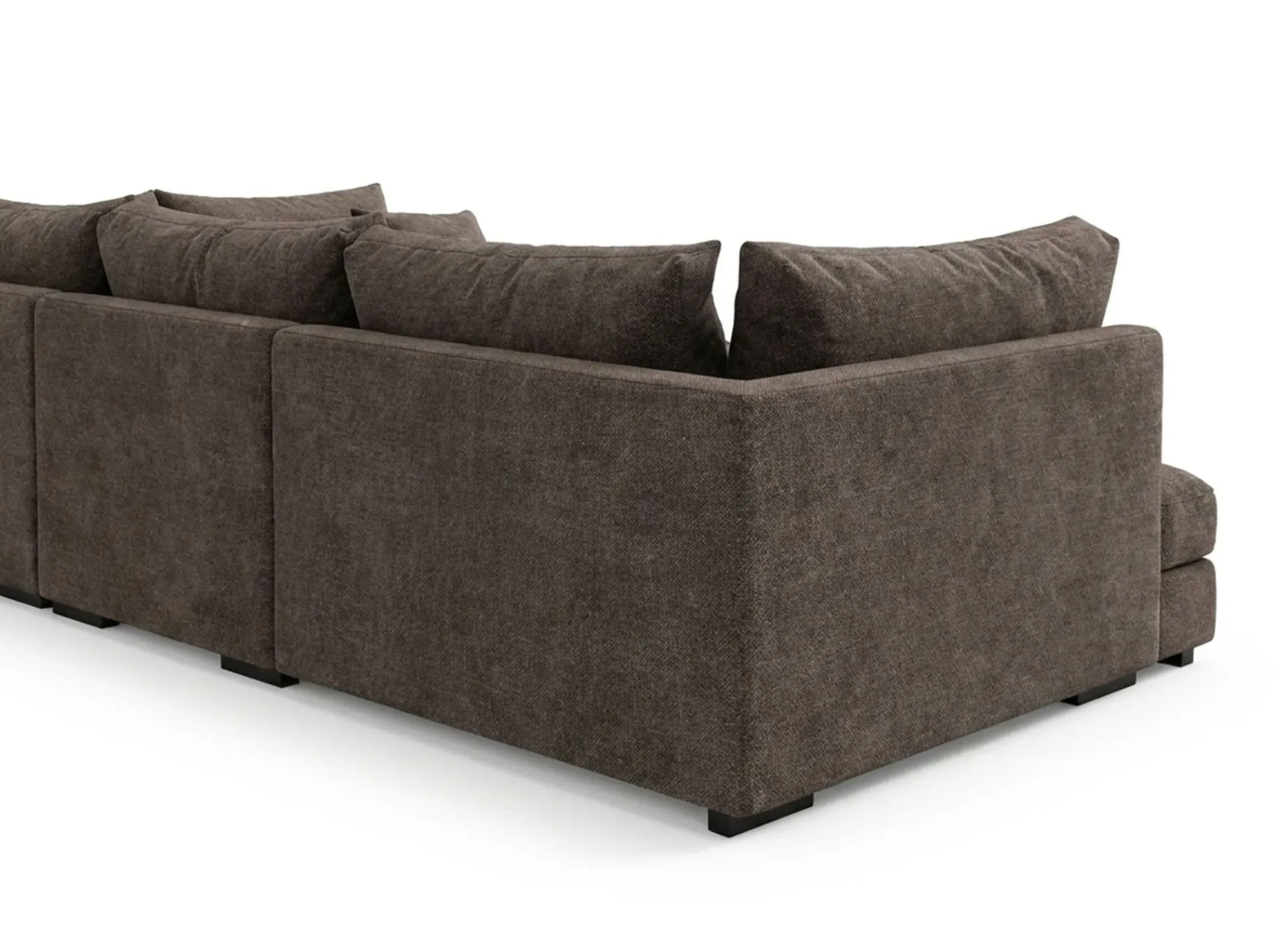 Scandinavian Choice Dubai stor U-sofa modul med divan venstre ekstra dyp i Chenille