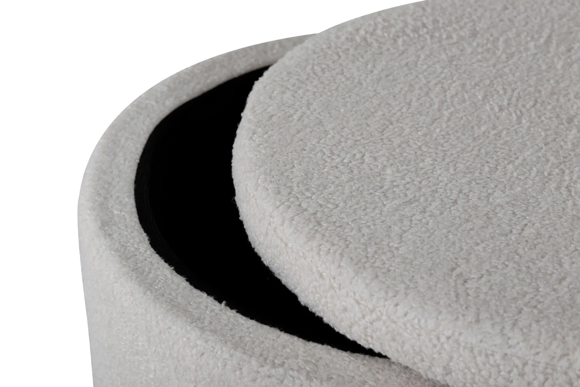 Venture Home Sittemøbler Med Oppbevaring-Dunken Sittepuff Off-white