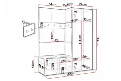 Dunvegan Highboard